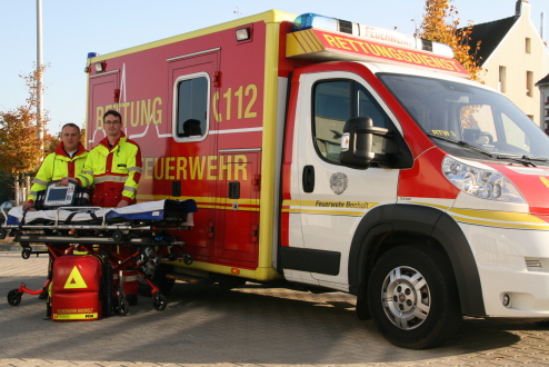 Ambulance brandweer stad Bocholt