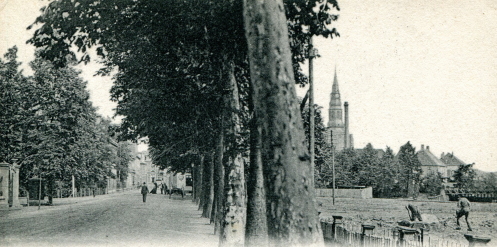 Het Westend rond 1904