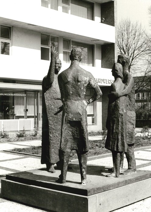 The Kolping memorial at the House of Crafts 1964
