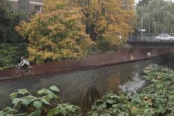 Versunkene Brücke Bocholt Grafik
