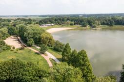 De Aasee vanuit de lucht