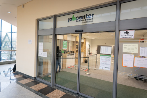 Job centre in the arcades