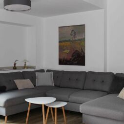 Holiday home Bauhaus_ couch corner, small