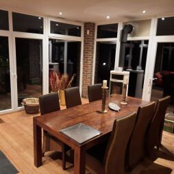 Holiday apartment Am Eselhaus_Winter garden