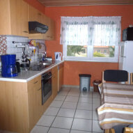 Holiday apartment Hogespork Kitchen/living room