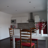 Holiday apartment Wiemeler ground floor, kitchen-dining area