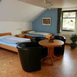 Monteurskamer Ihorst, blauwe kamer Monteurskamer Ihorst, blauwe kamer