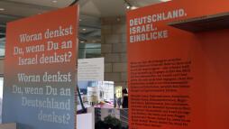 Travelling exhibition 'Germany.Israel.Insights.' The exhibition will open on 22 September 2026