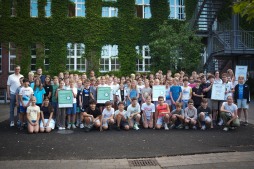  The Mariengymnasium comfortably secured top spot among schools.  