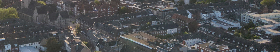 Aerial view of the city of Bocholt