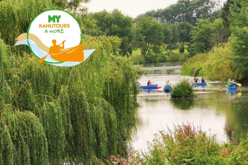 Canoe tour on the Bocholter-AA