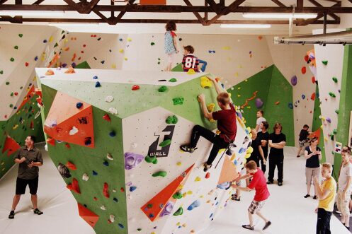 Bouldering hall