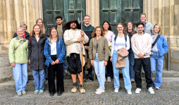 Night watchman tour with medical students in Bocholt The city of Bocholt welcomed young medical students with a night watchman tour through the city centre and a warm reception.