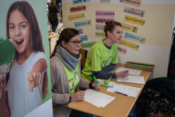 The pupils' wishes are recorded by staff from the Youth, Family, School and Sports Department The pupils' wishes are recorded by staff from the Youth, Family, School and Sports Department.