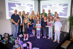 The participants of the Summer Reading Club 2025 are delighted with their reading Oscars The participants of the Summer Reading Club 2025 are delighted with their reading Oscars