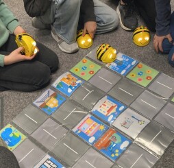 The Bee Boots raced each other at the \