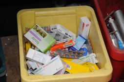 Old medication Expired medicines must be disposed of correctly so that they do not cause environmental damage.