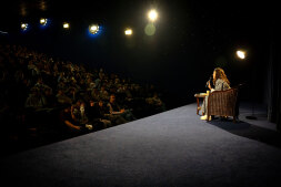  230 pupils took part in the reading by Mona Ameziane 