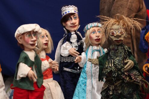 Rumpelstiltskin puppet show