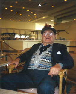 Sigmar Seif Pfingsten 1996 in New Jersey USA, Sigmar Seif, 83 Jahre alt, aus dem Privatarchiv von Josef Niebur