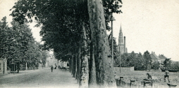 The historical view shows the Westend in Bocholt 