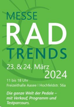  RADTRENDS 2024 is the trade fair for cycling fans from Westmünsterland 