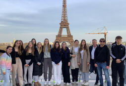 Student exchange Euregio-Gymnasium Pupils from the Euregio-Gymnasium in Bocholt and the Lycée Emile Duclaux in Aurillac visited the French capital Paris, among other places, during their first exchange in 15 years.