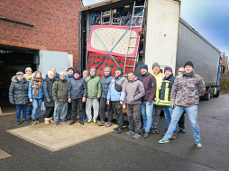 Aid transport to Verkhniodniprovsk The humanitarian aid transport organised by the association 'Helfende Hände St. Josef Bocholt e.V.' in cooperation with the city of Bocholt was packed last weekend with great solidarity and strong civic commitment.