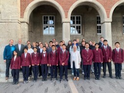 Group of students from High School No 1 visit Georgsgymnasium
