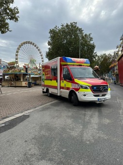  The rescue service of the city of Bocholt was called out on 159 occasions during the fair. Of these, 48 were related to the immediate vicinity of the fair. 
