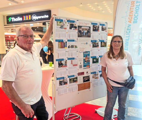 The volunteer agency itself also presented itself at the fair The volunteer agency itself also presented itself at the fair