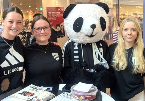 A great atmosphere at the Bocholt club fair A great atmosphere at the Bocholt club fair