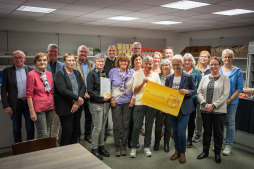  More than 705 volunteer cards have now been presented to committed individuals in Bocholt 