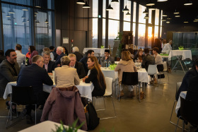 80 Bocholters celebrated the breaking of the fast in the Texilwerk Skylounge