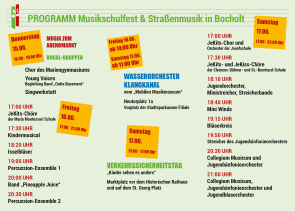 Flyer zum Musikschulfest