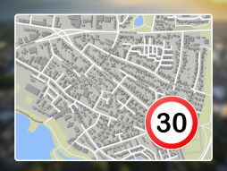  Extension of the 30 km/h zone in the streets Lönsstraße, Hochfeldstraße, Im Osteresch in Hochfeld 