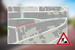 Closure of the Königstraße Königstraße has to be fully closed at house number 19.
