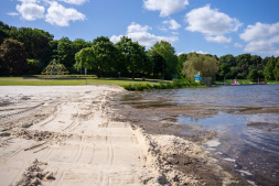  The bathing bay at Bocholter Aasee 