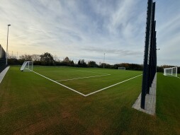  Kicks can now be played on the new artificial pitch in Mussum. 