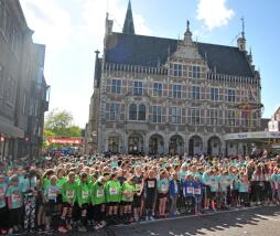  Der Bocholter Citylauf, hier ein Startfoto aus dem Jahr 2019, wagt nach Coronapause den Neustart am 7. Mai. 