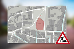  Europaplatz will be partially closed during the Easter holidays 