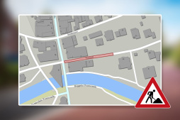  This section will be closed at the south wall.  