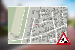 The road 'In der Dille' will be closed due to sewer work The road 'In der Dille' will be closed due to sewer work