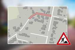 Civil engineering works on Up'm Höwel Street Up'm Höwel will be completely closed to traffic during working hours whilst civil engineering works are carried out.