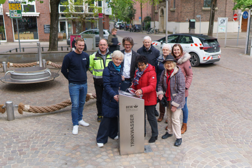 Drinking water fountain Liebfrauenplatz Bocholt