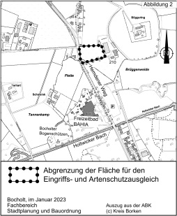  Demarcation of the area for intervention and species protection compensation 