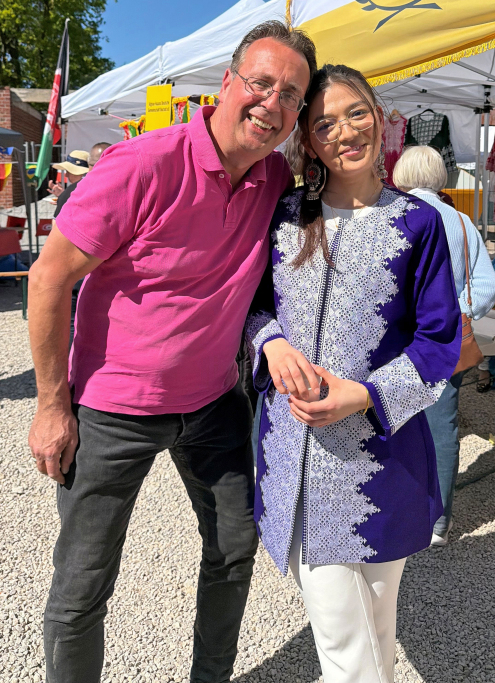 Zeyneb Mohammady and Bruno Wansing at the LWL Family Festival on 1 May 2026 Zeyneb Mohammady and Bruno Wansing at the LWL Family Festival on 1 May 2026