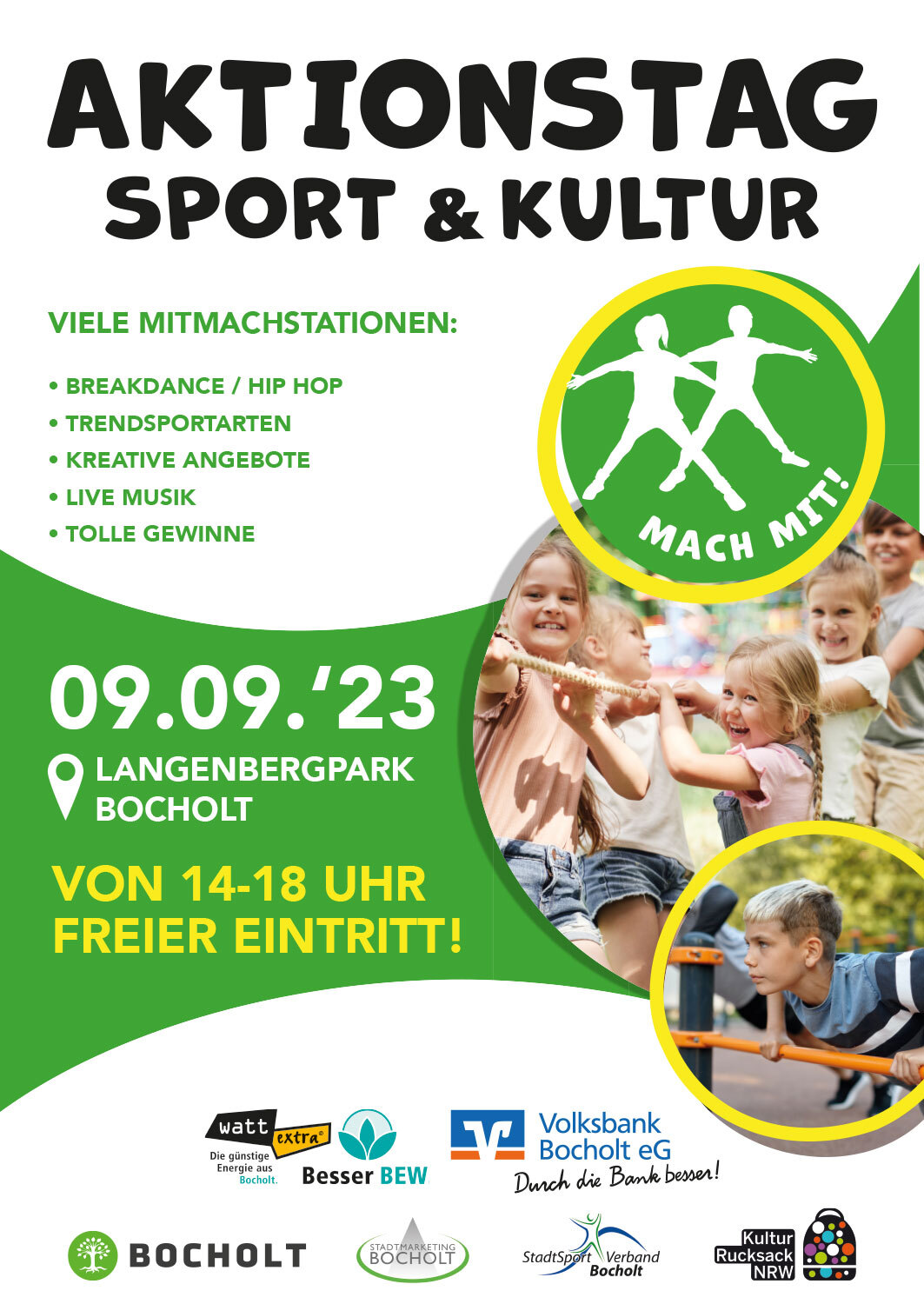 Bocholt.de Action Day Sport and Culture