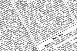  Extract from the daily newspaper from 1895 