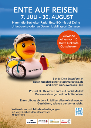 Poster_Ente auf Reise Poster_Ente auf Reise